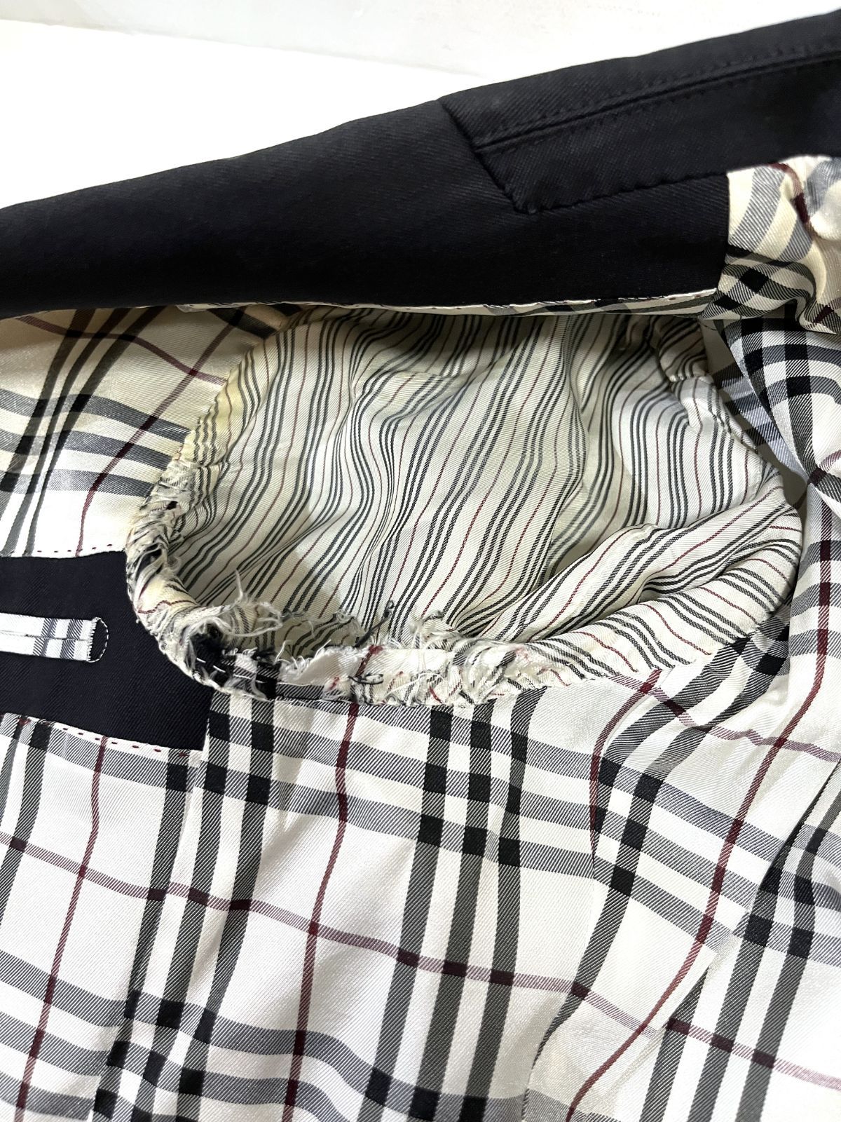BURBERRY BLACK LABEL｜バーバリーブラックレーベル 銀ボタン