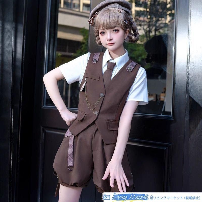 lolita オリジナル jsk ロリータ ワンピース コスプレ衣装 キャラクター衣装 衣装 仮装 レディース 可愛 日系女子中高生 学園祭 文化祭 雰囲気 お呼ばれ イベント 大人 舞台 新年会 CS629P193