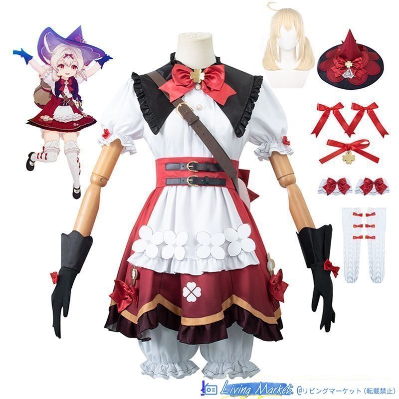 原神（Genshin）クレー Klee コスプレ衣装 魔女服 原神 げんしん 