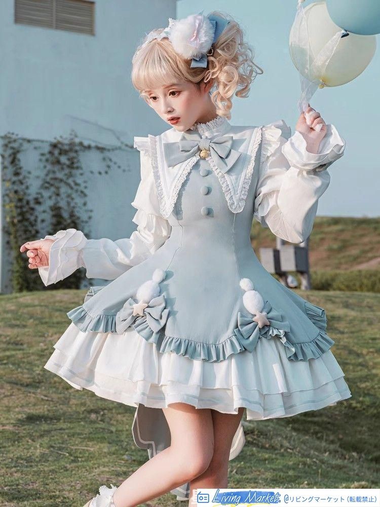 lolita 豪華姫系ワンピース 豪華フルセット 撮影会 舞台演出 推し活 ハロウィン 仮装 可愛 レトロ風 オリジナル jsk ロリータ ワンピース 美しい刺繍 CS629P032
