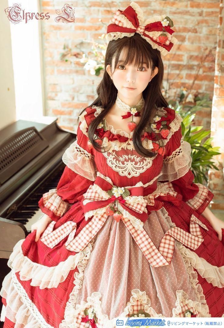lolita 豪華姫系ワンピース 豪華フルセット 撮影会 舞台演出 推し活 ハロウィン 仮装 可愛 レトロ風 オリジナル jsk ロリータ ワンピース 美しい刺繍 CS629P012