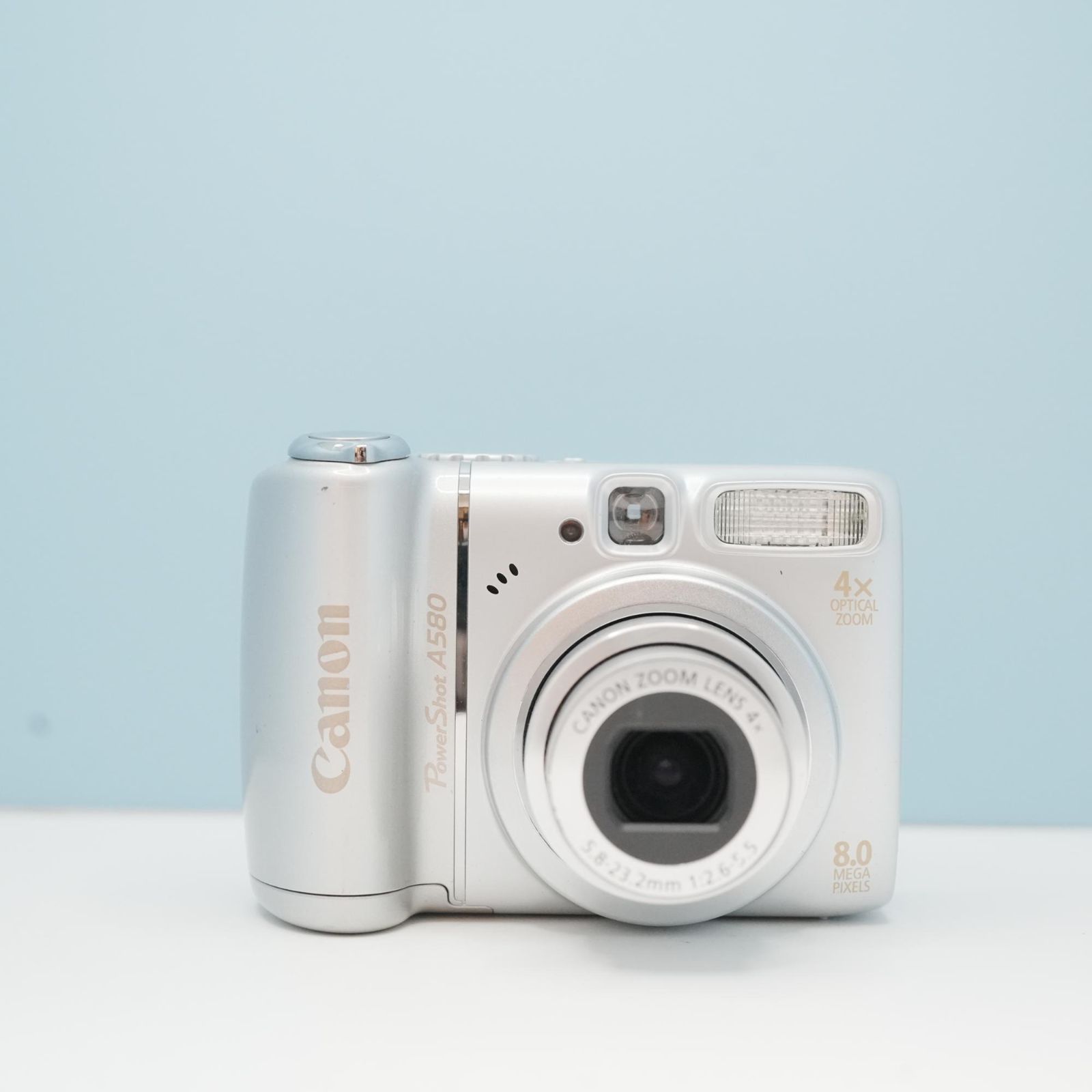 【動作良好】Canon powershot A580 コンパクトデジタルカメラ Canon PowerShot A580 デジカメ スマホ転送OK フルセット 美品 a6878