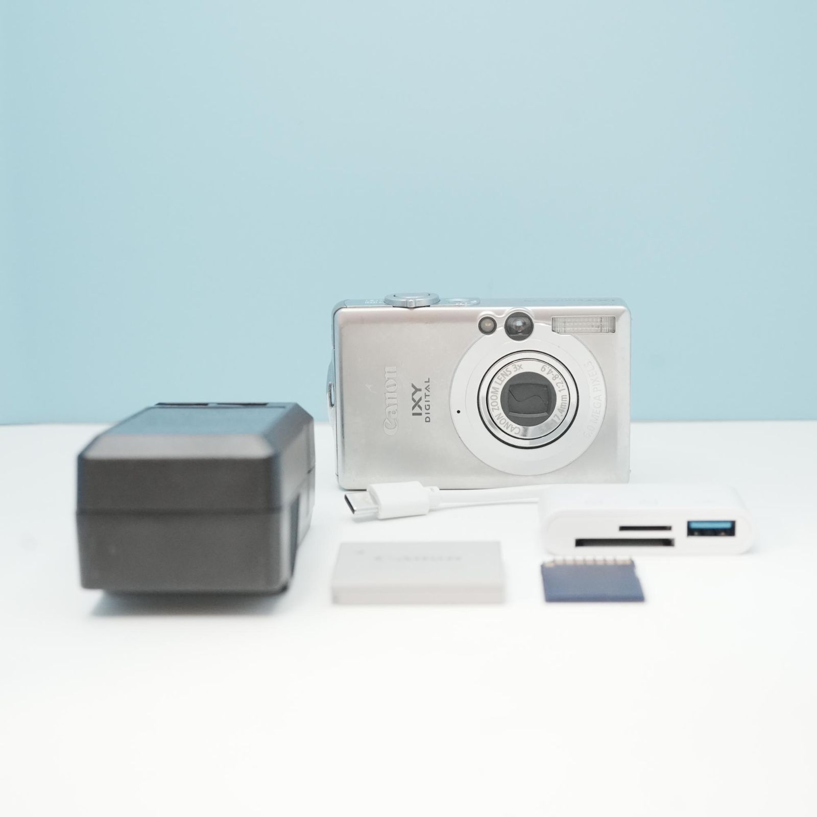 Canon IXY DIGITAL 70 デジカメ スマホ転送OK フルセット a6883 - メルカリ