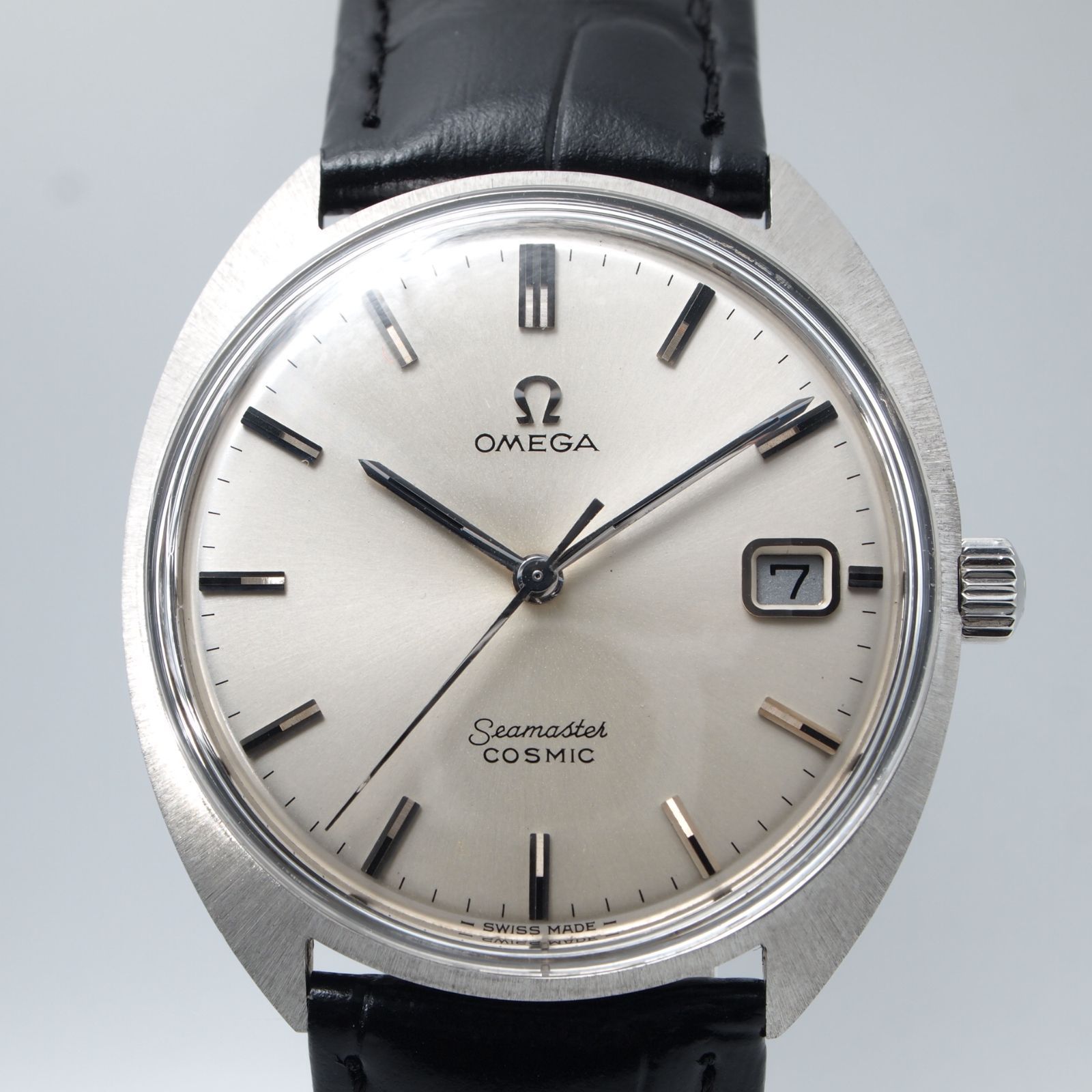 OH済 オメガ シーマスター コスミック 1968 メンズ Cal.613 手巻き