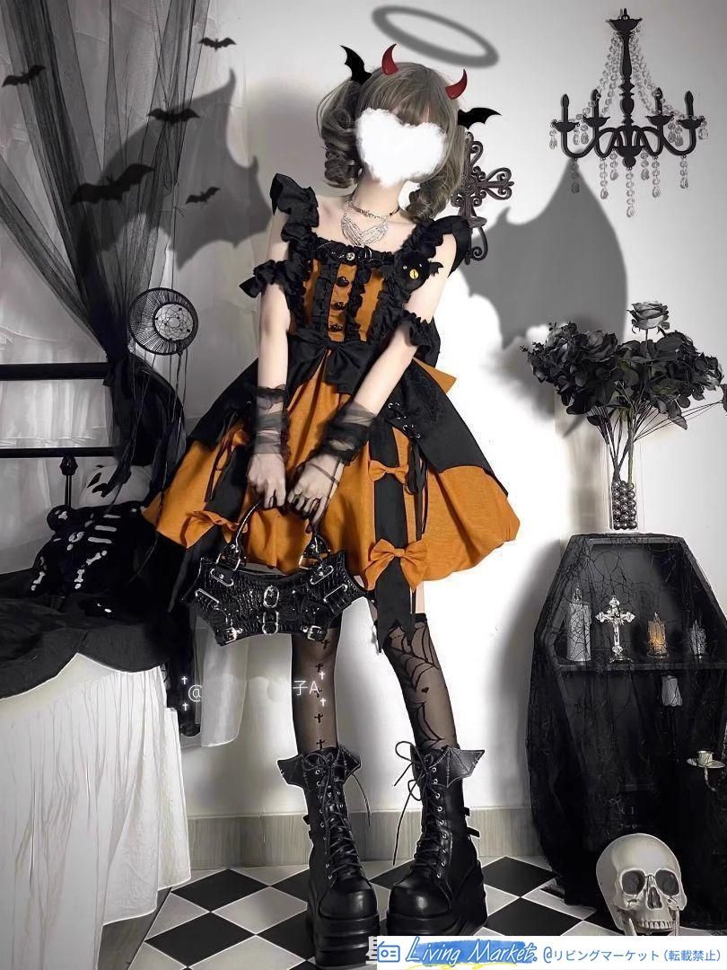 lolita 豪華姫系ワンピース 豪華フルセット 撮影会 舞台演出 推し活 ハロウィン 仮装 可愛 レトロ風 オリジナル jsk ロリータ ワンピース 美しい刺繍 CS629P025 11,841円