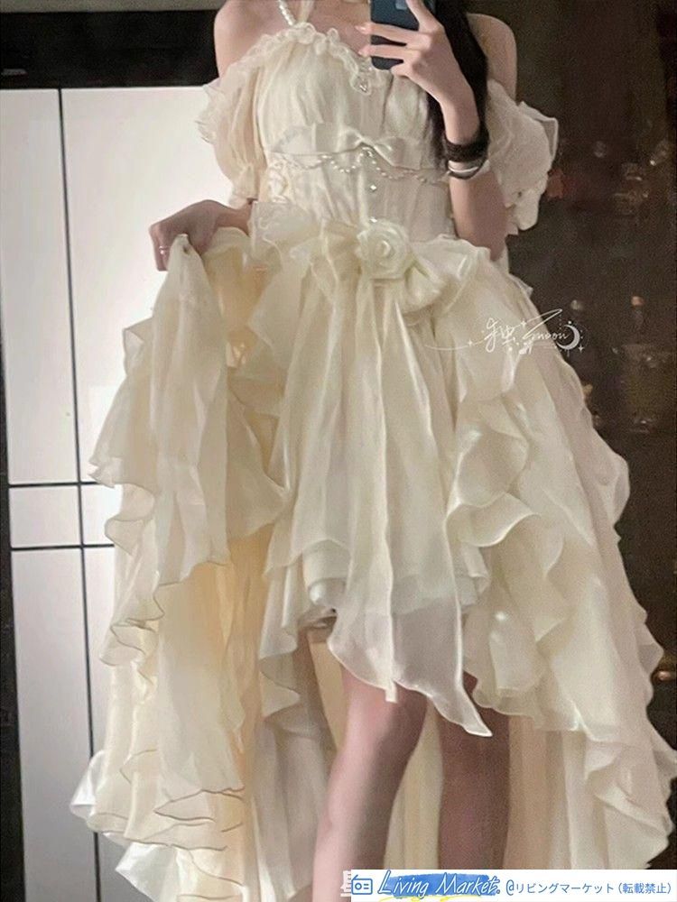 lolita 豪華姫系ワンピース 豪華フルセット 撮影会 舞台演出 推し活 ハロウィン 仮装 可愛 レトロ風 オリジナル jsk ロリータ ワンピース 美しい刺繍 CS629P016
