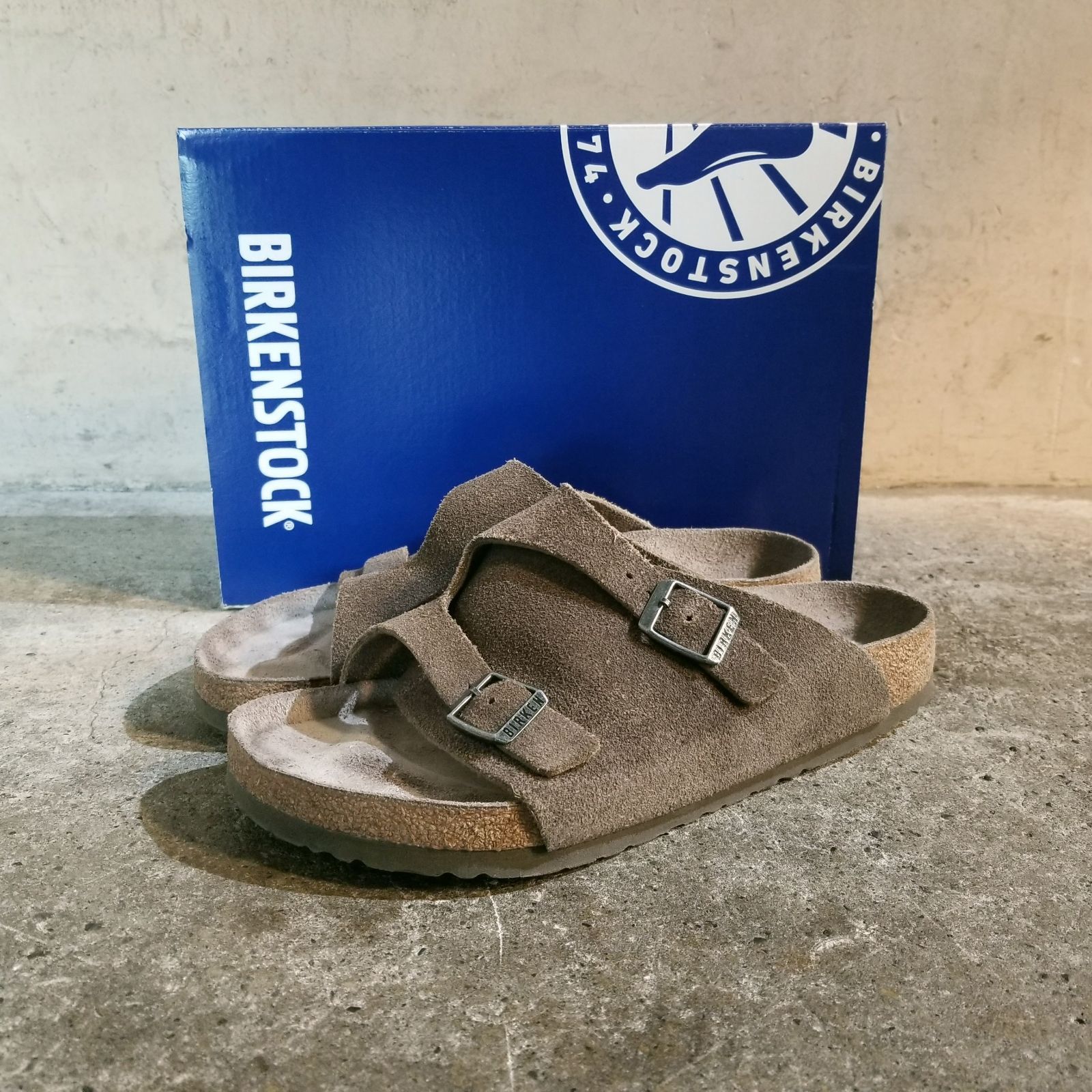BIRKENSTOCK 26ss JOURNAL STANDARD別注 Zurich LEVE Concrete Gray