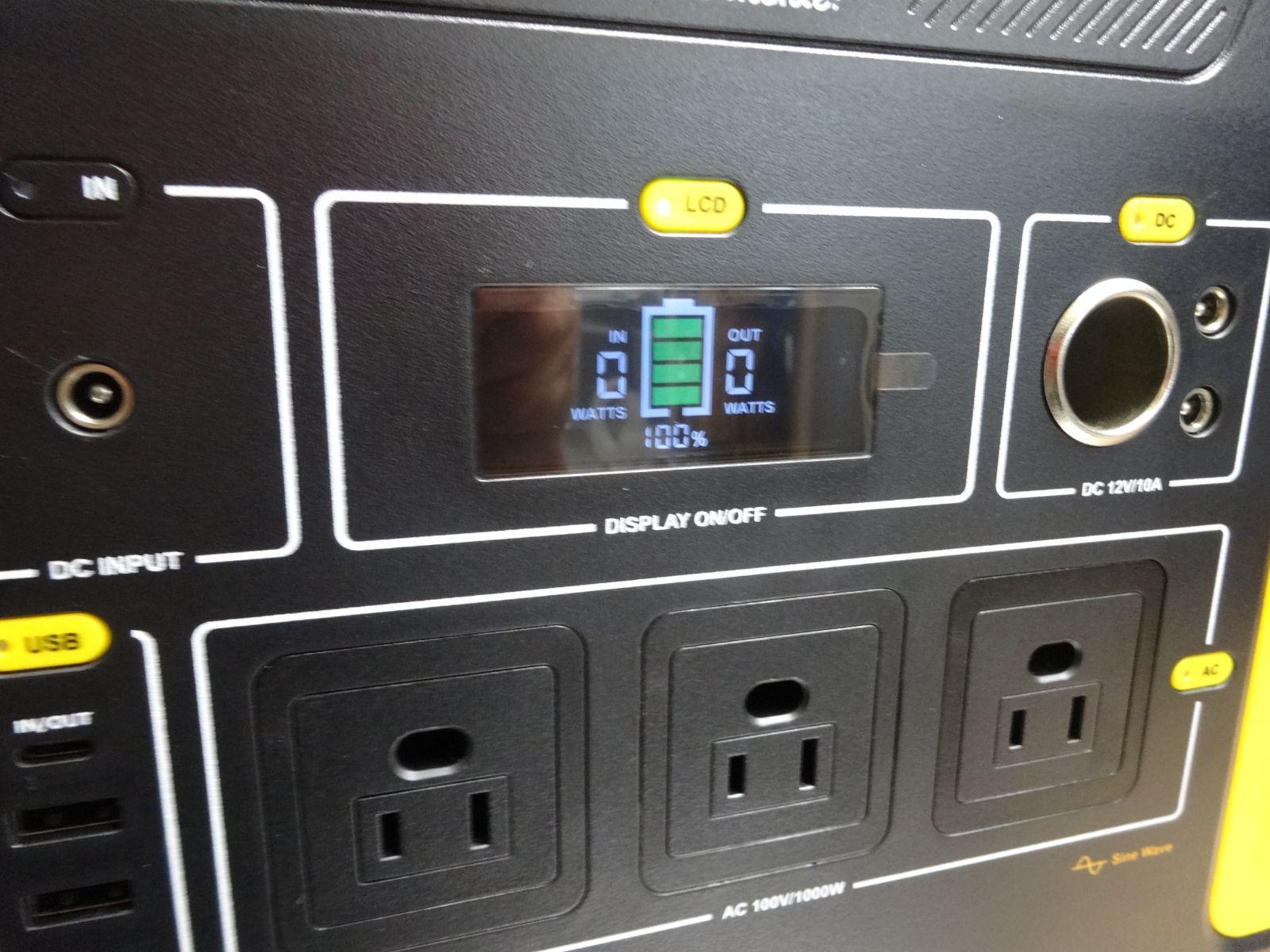 EVOPOW 大容量 1024Wh ポータブル電源 定格出力1000W 災害用 - メルカリ