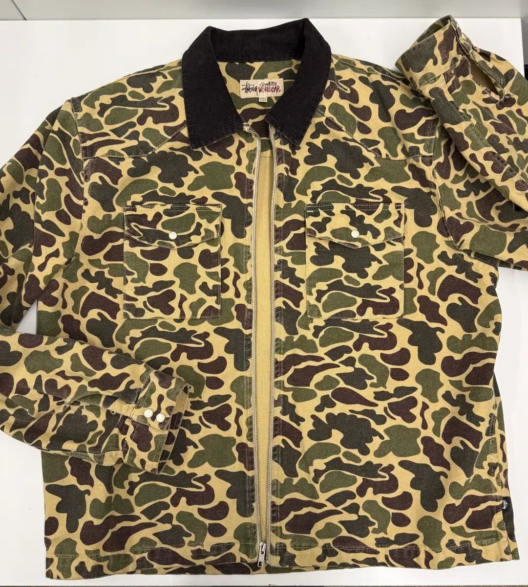 STUSSY カモフラージュ ウォーク ジャケット large ₍ラージ) 出品