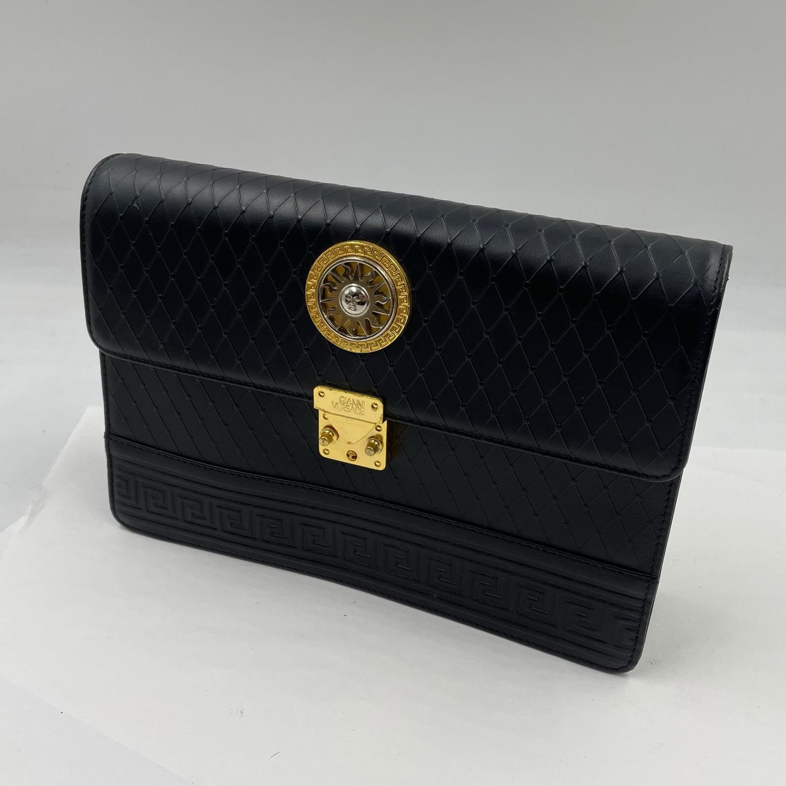 Gianni Versace ジャンニ・ヴェルサーチ セカンドバッグ サンバースト