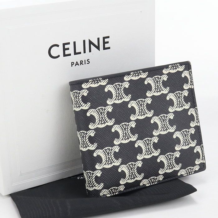 CELINE セリーヌ バイフォールドウォレット トリオンフキャンバス