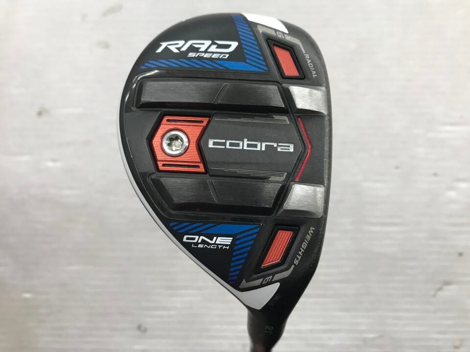コブラ　KING RADSPEED ONE LENGTH　21度　ツアーAD for RADSPEED　Sフレックス　ユーティリティ　中古【最短即日発送】