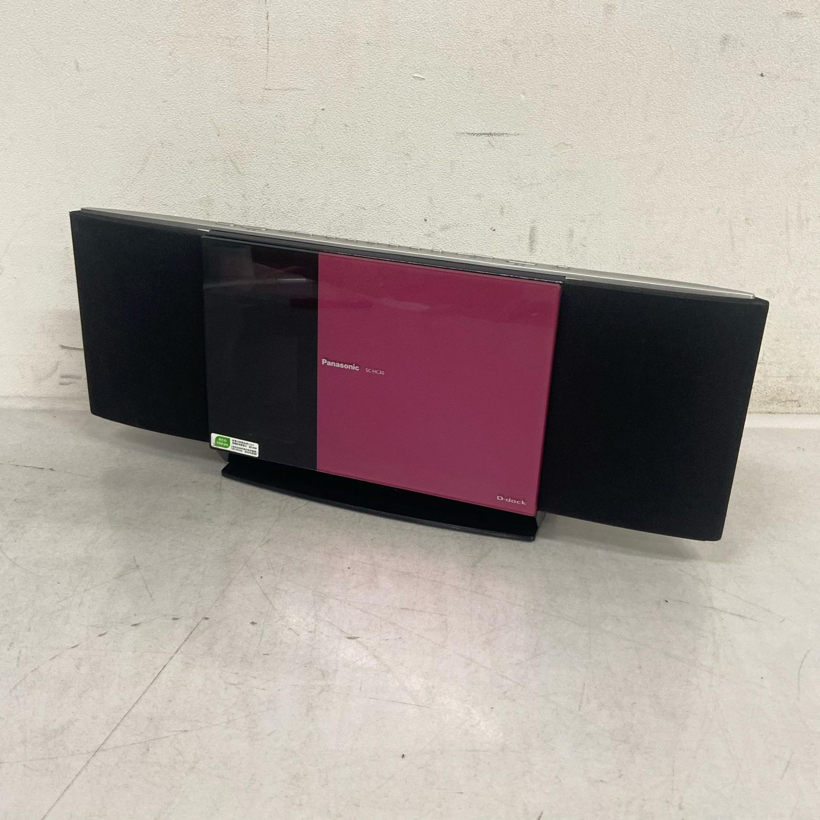 Panasonic Panasonic Compact Speaker System D-dock SC-HC30 Audio Device Pink Used [Pass]