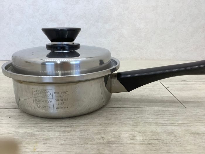 T18 AmwayQueen アムウェイクイーン 片手鍋 18/8 調理器具 - メルカリ