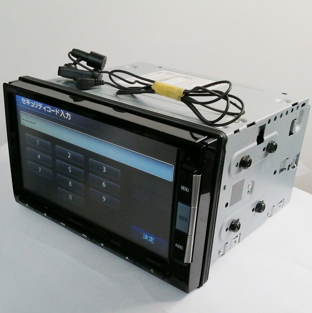 HONDA純正ナビ ギャザズ(gathers) VXM-152VFi 難有セキュリティロック