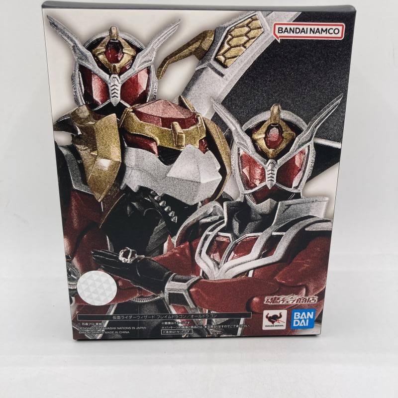 【中古】S.H.Figuarts (真骨彫製法) 仮面ライダーウィザード フレイムドラゴン／オールドラゴン[90]