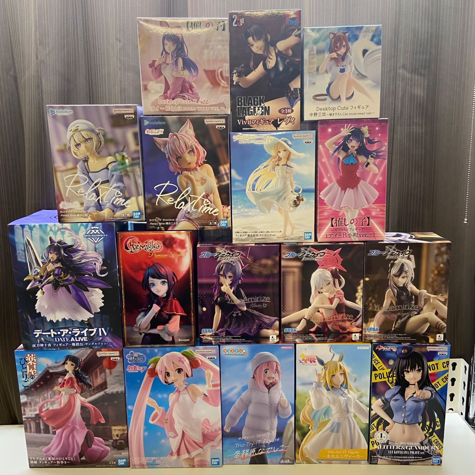 美少女 フィギュア まとめ 計17点 推しの子 ウマ娘 ホロライブ 五等分