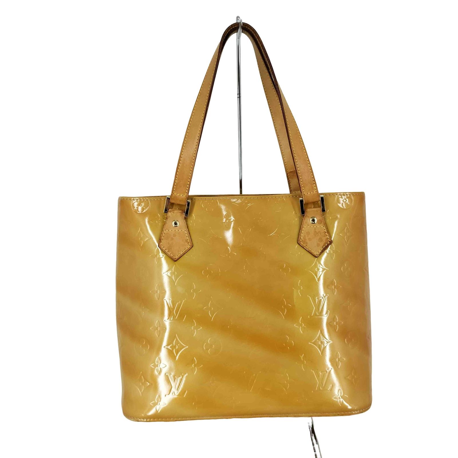 ルイヴィトン LOUIS VUITTON モノグラム ヴェルニ ヒューストン
