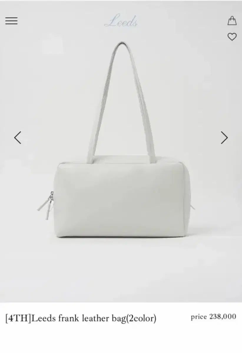 leeds リズ frank leather bag