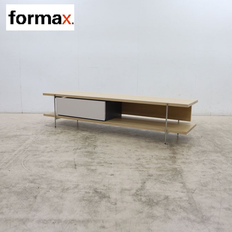 展示美品 formax フォルマックス estic エスティック ELENA TV board エレナ TVボード AVボード W1800 引き出しユニット付 42万