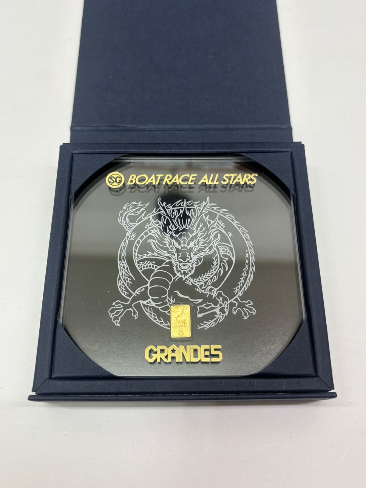 〈5892〉ボートレース GRANDE5 純金1g入りインゴット 24,420円