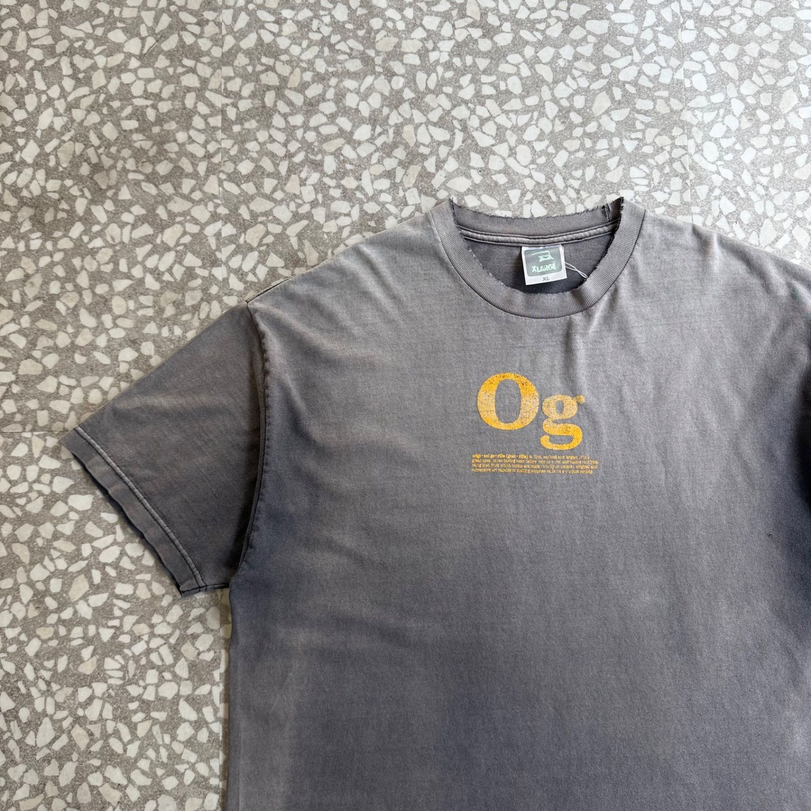 [ Archive アーカイブ Y2K ] X-LARGE / 90’s usa製 “Og” fade Tee size XL オールドエクストララージ　Y2K　アメリカ製　フェードTシャツ　ストリート　ユニセックス　Og 西陽 西海岸 FJ 12,709円