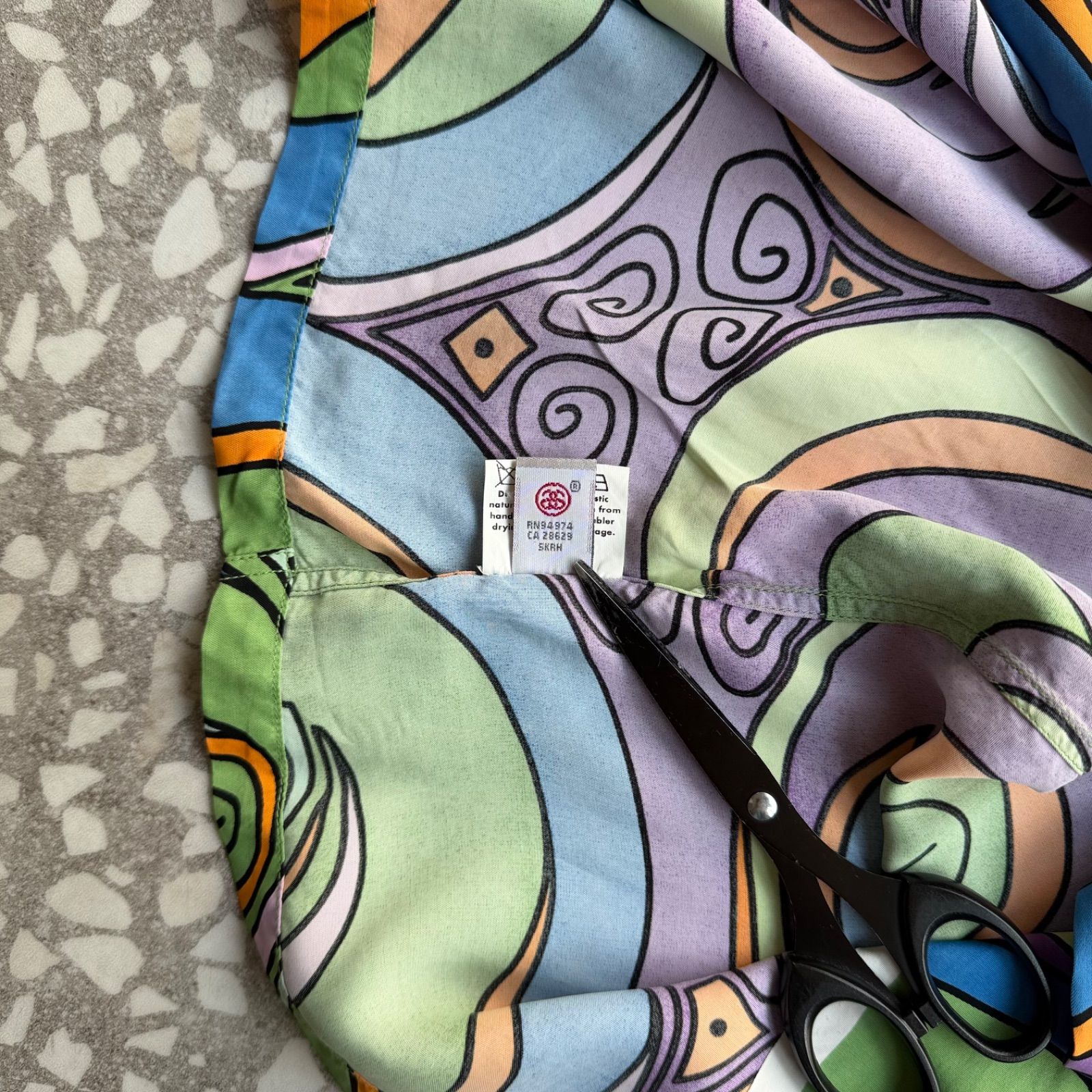 [ Archive アーカイブ Y2K ] STUSSY / 2006s Rayon aloha shirt “プッチ柄” size M オールドステューシー　総柄　オープンカラー　レーヨン　アロハシャツ　ストリート　横ノリ　アーカイブ