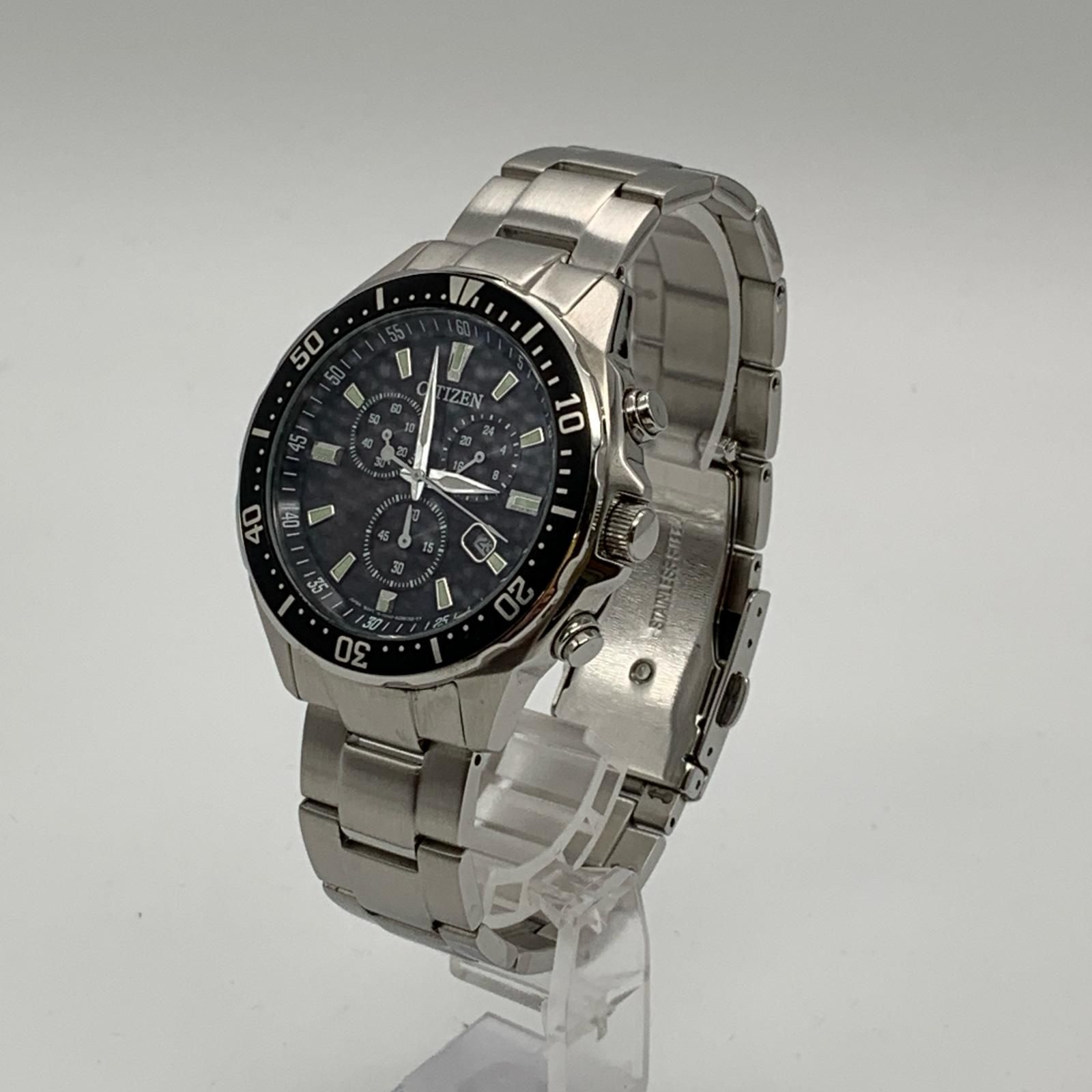【姫路東店】 中古 CITIZEN | シチズン 腕時計 Eco-Drive VO10-6771F アナログソーラー シルバー 【131】