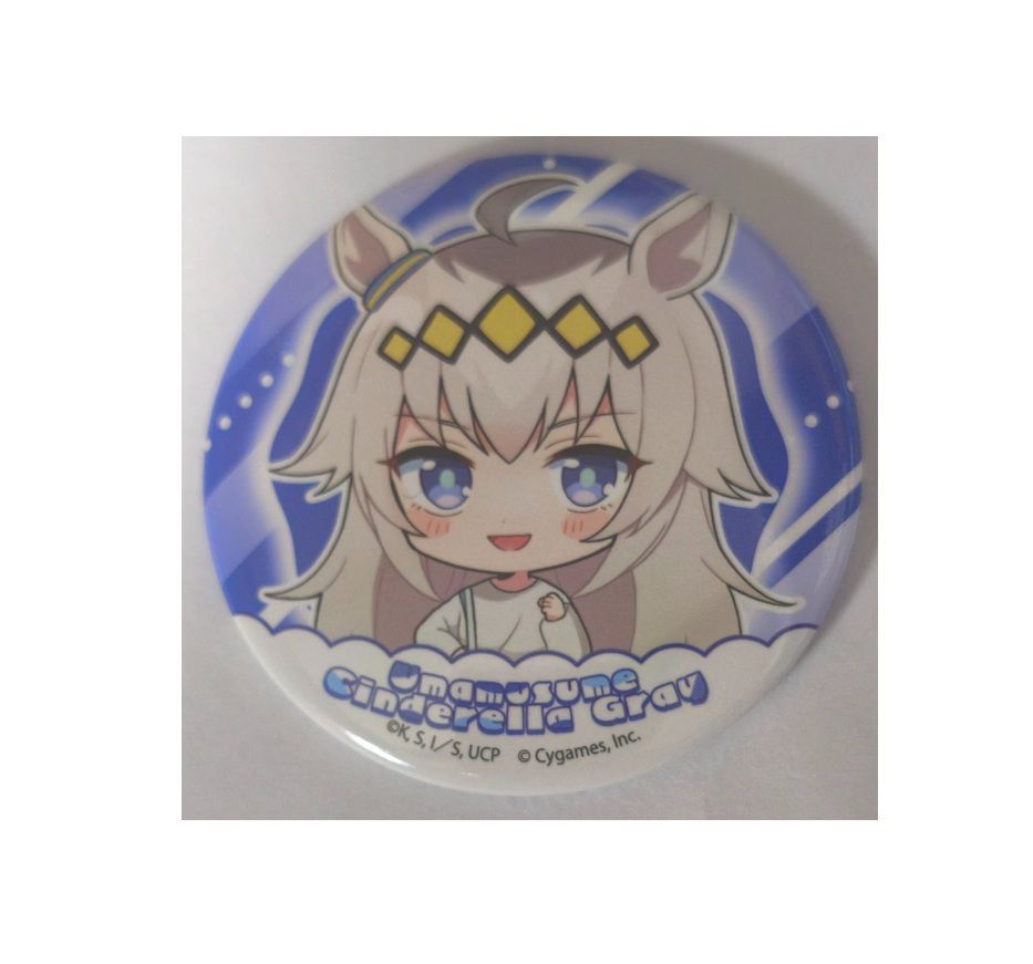 オグリキャップ 缶バッジ ウマ娘 シンデレラグレイ 缶バッジ 02 グルメ