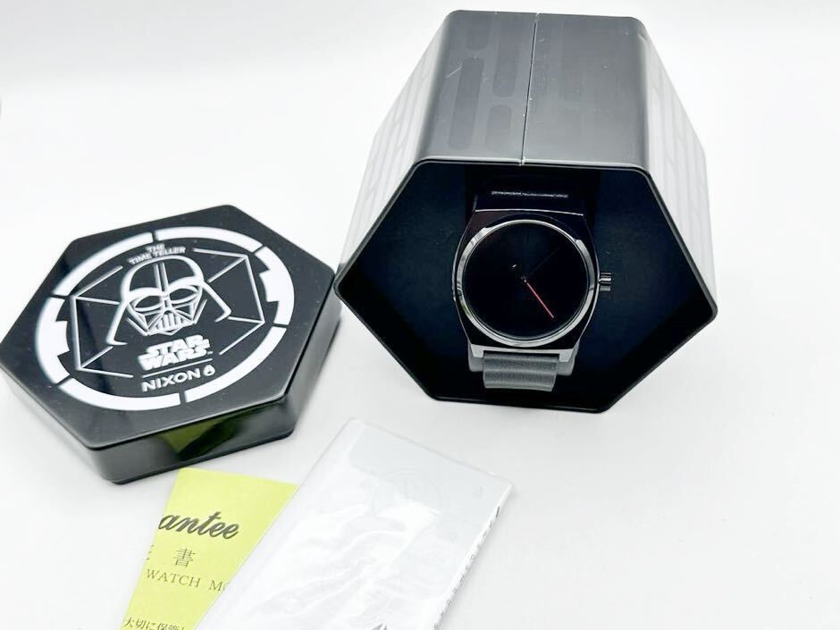 未使用 希少 NIXON ニクソン STAR WARS スターウォーズ A045SW-2244 ダースベイダー タイムテラー コラボ 腕時計 ダースベーダー ②
