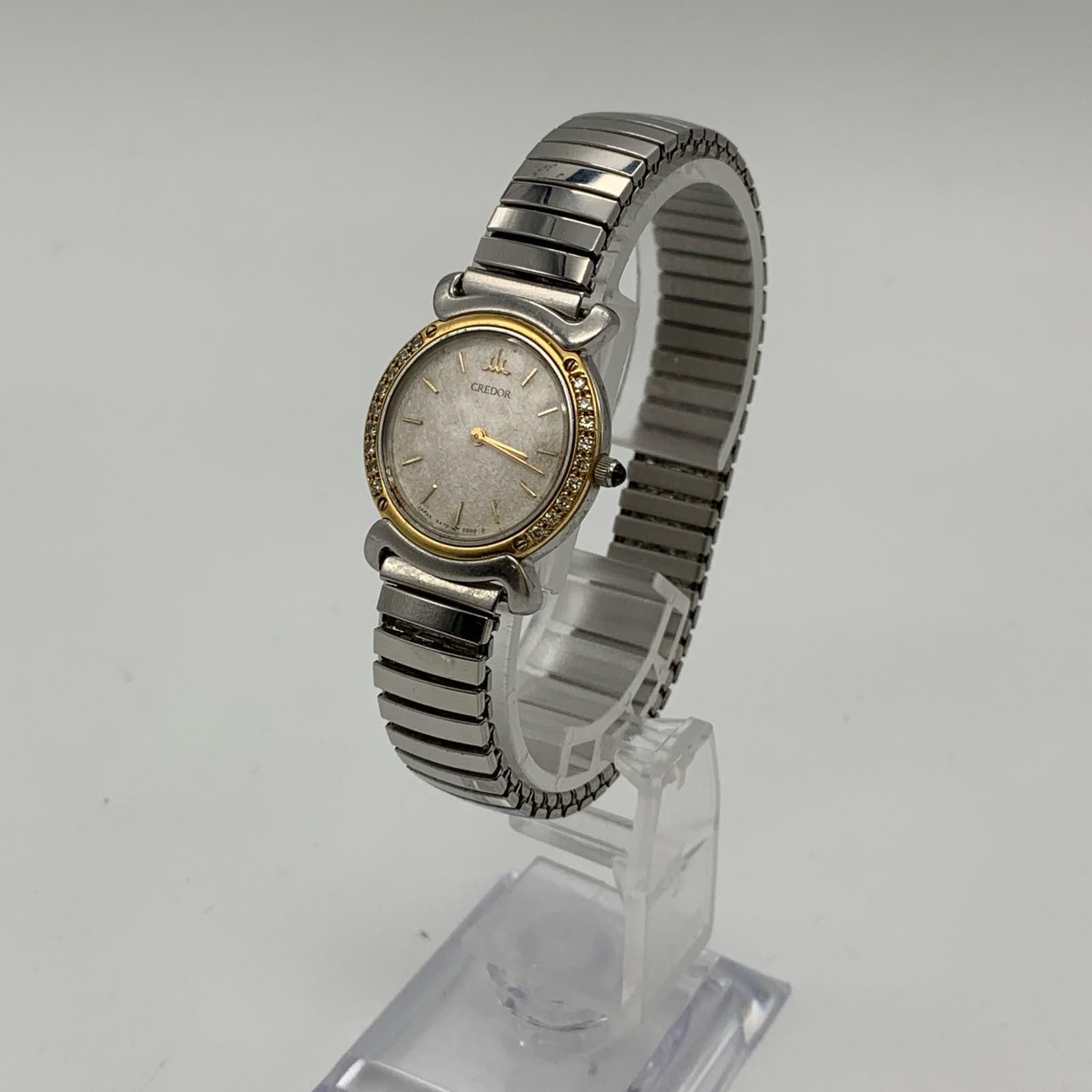 【姫路東店】 中古 SEIKO | セイコー 腕時計 CREDOR 5A70-0290 18KT　ベルト非純正 【131】