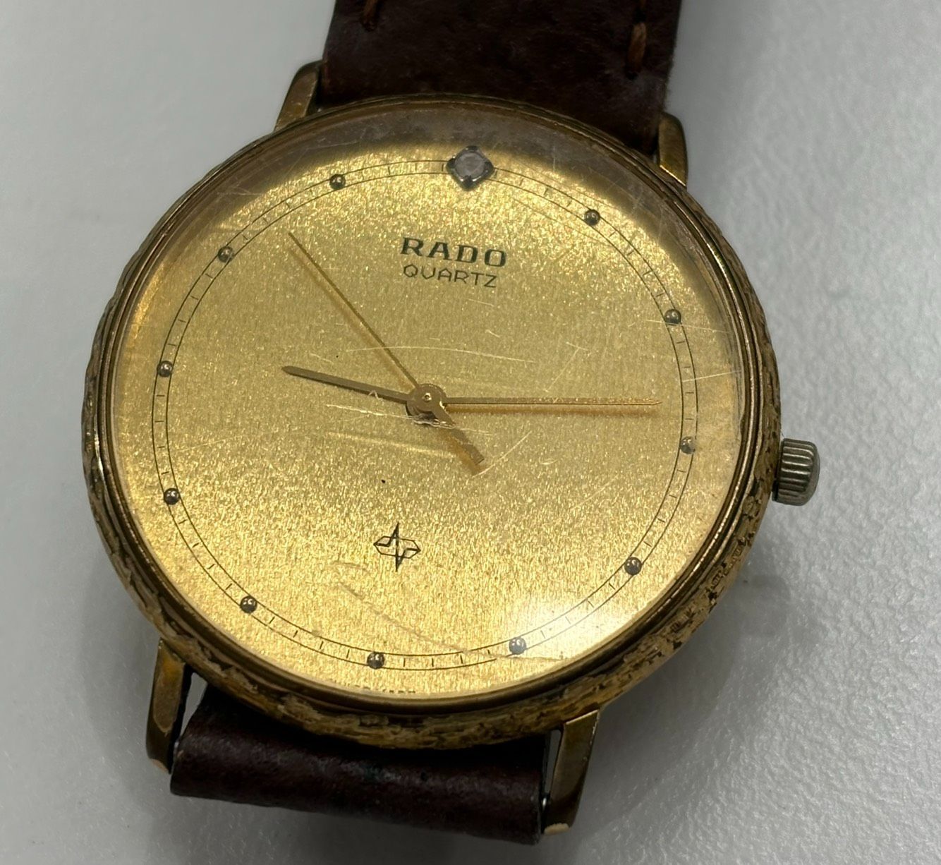 美品 稼働品 RADO ラドー メンズ腕時計 コンビ デイト クォーツ 