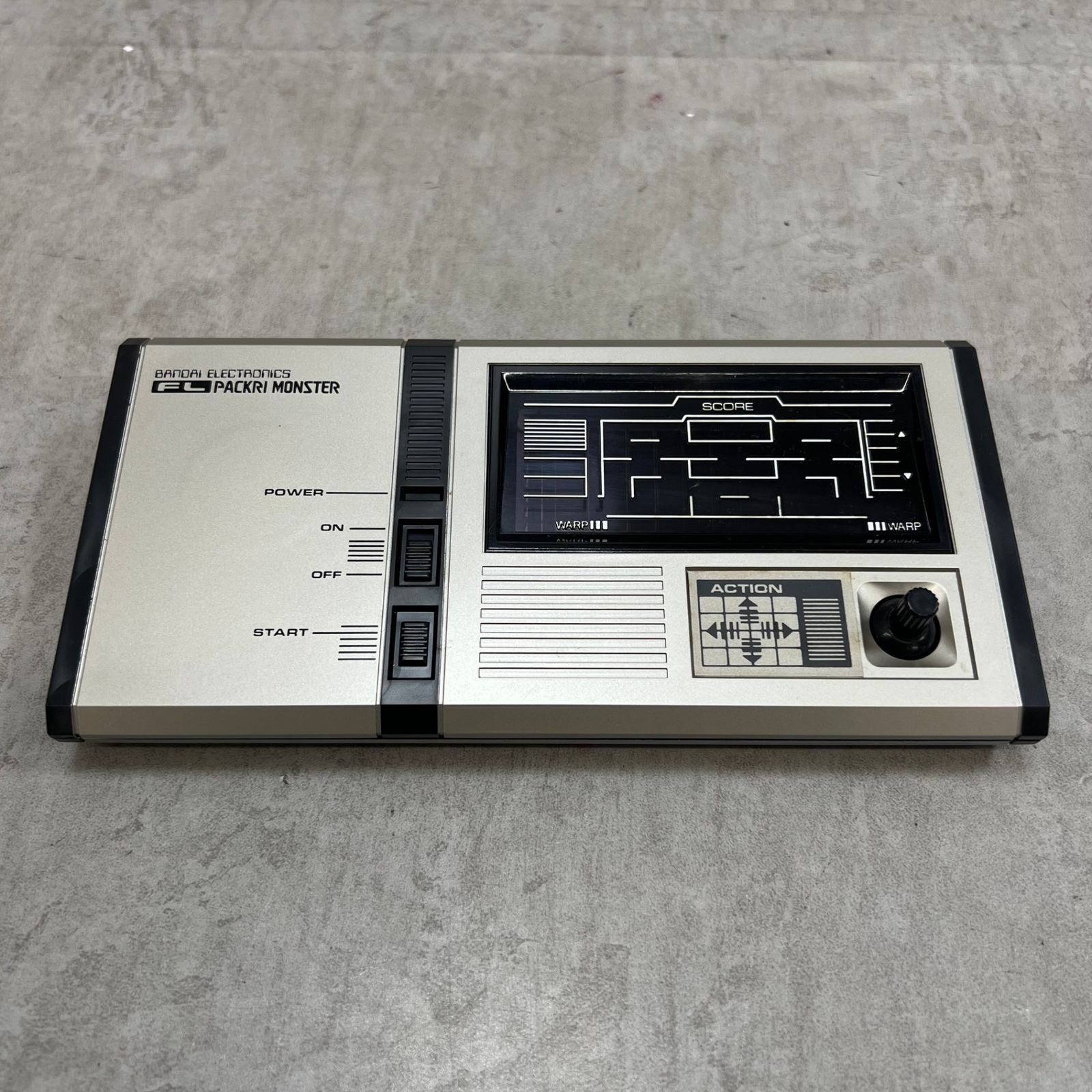 レトロ品 バンダイ パックリモンスター アーケードゲーム 昭和 携帯型