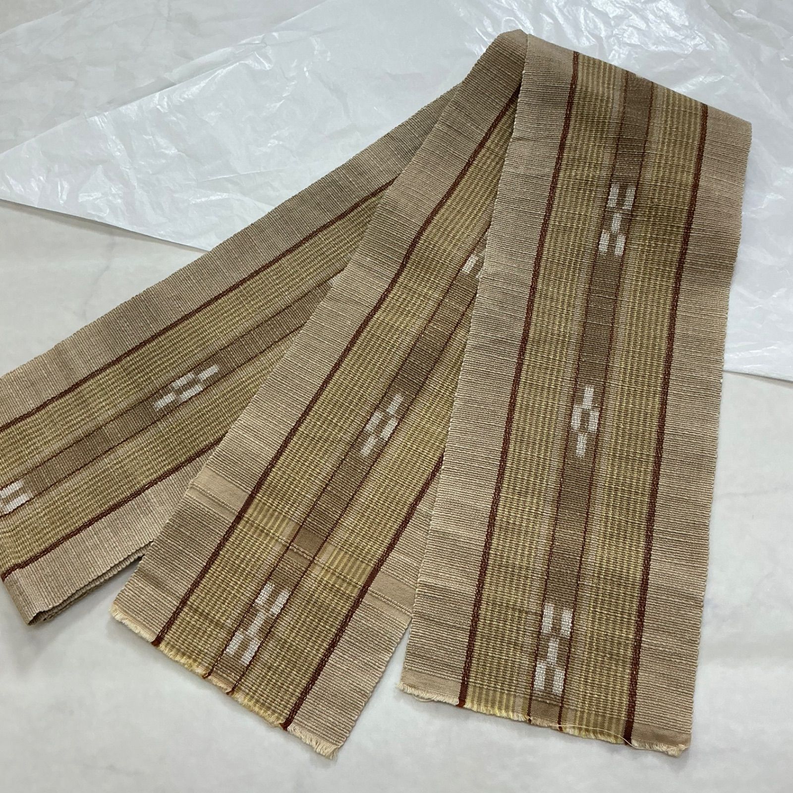 ◇kimomo+one◇kimonoarisa◇沖縄県◇八重山ミンサー織◇伝統工芸品