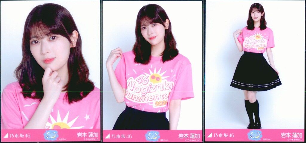 乃木坂46 会場限定生写真 岩本蓮加 真夏の全国ツアー2026 Tシャツ