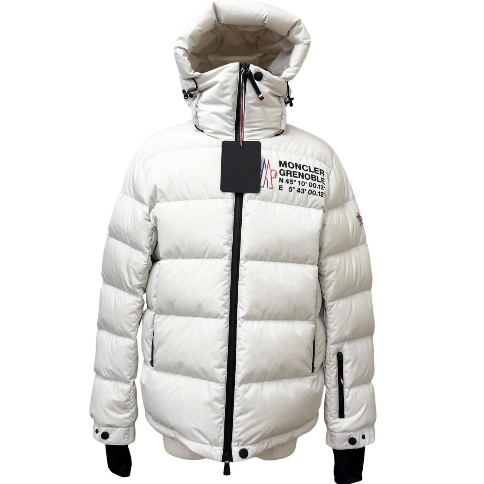 未使用品□MONCLER GRENOBLE モンクレール グルノーブル 24-25AW ISORNO GIUBBOTTO ダウンジャケット オフホワイト 3 正規品 メンズ