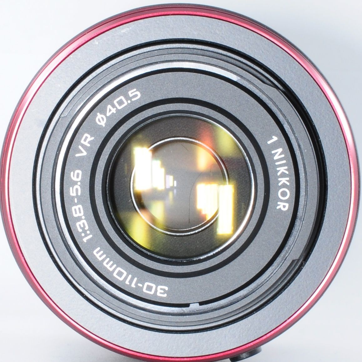ニコン】Nikon 1 レッド 30-110mm F3.8-5.6 望遠ズームレンズ #T1572