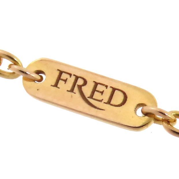 FRED フレッド シャンス アンフィニ ダイヤ ネックレス 7B0223 K18PG