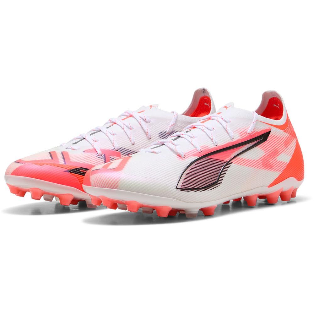 プーマ（PUMA） サッカースパイクシューズ ウルトラ 5 アルティメット MG プーマホワイト/プーマブラック/グローイングレッド 108342-01