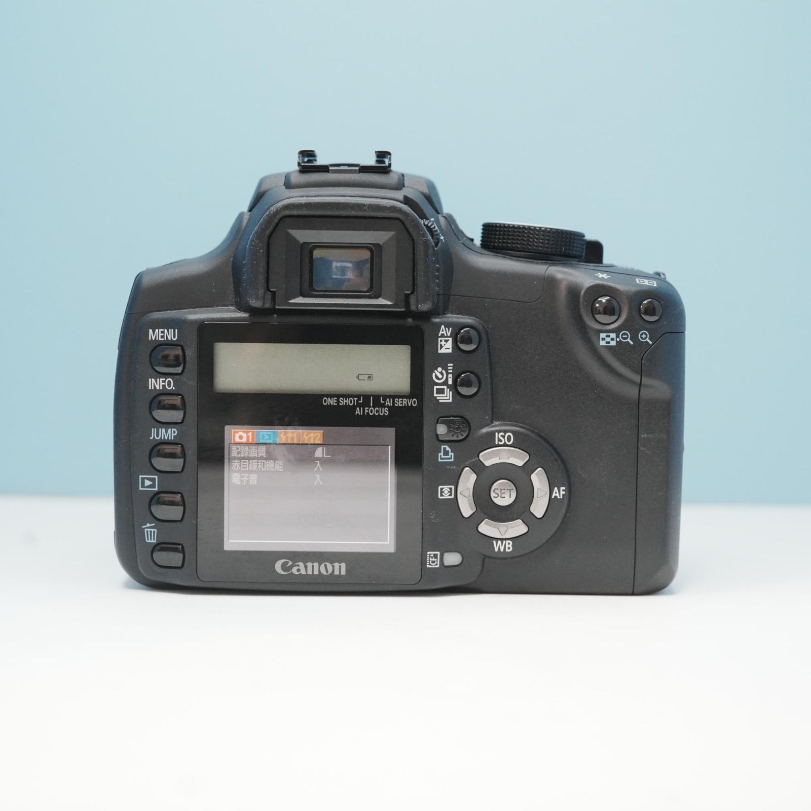 Canon EOS kiss Digital N 一眼レフ スマホ転送OK フルセット a6866