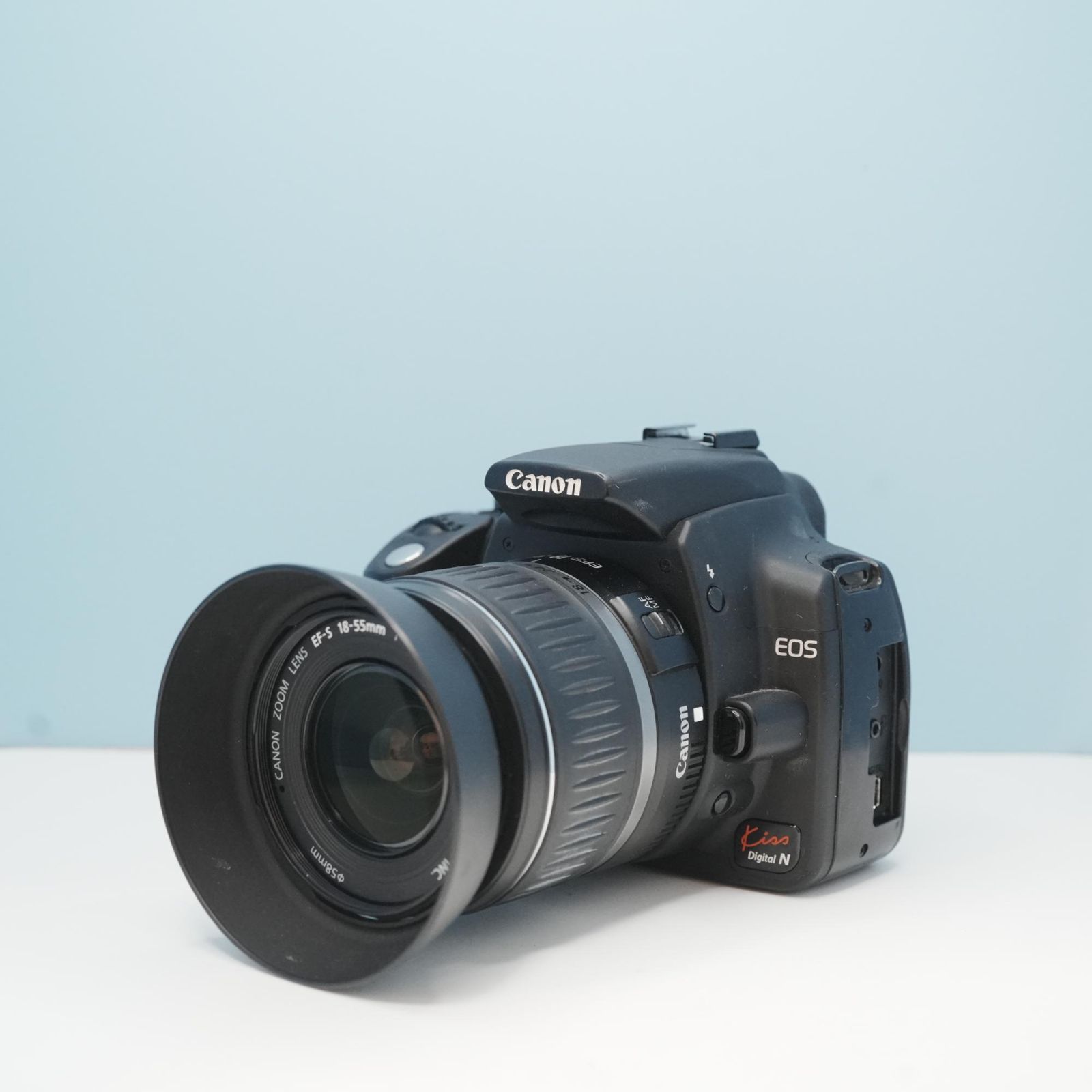 Canon EOS kiss Digital N 一眼レフ スマホ転送OK フルセット a6866