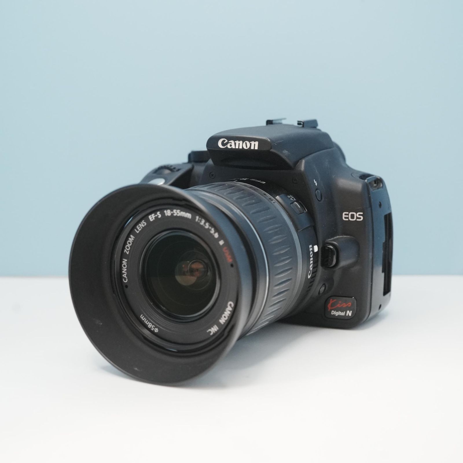 Canon EOS kiss Digital N 一眼レフ スマホ転送OK フルセット a6866