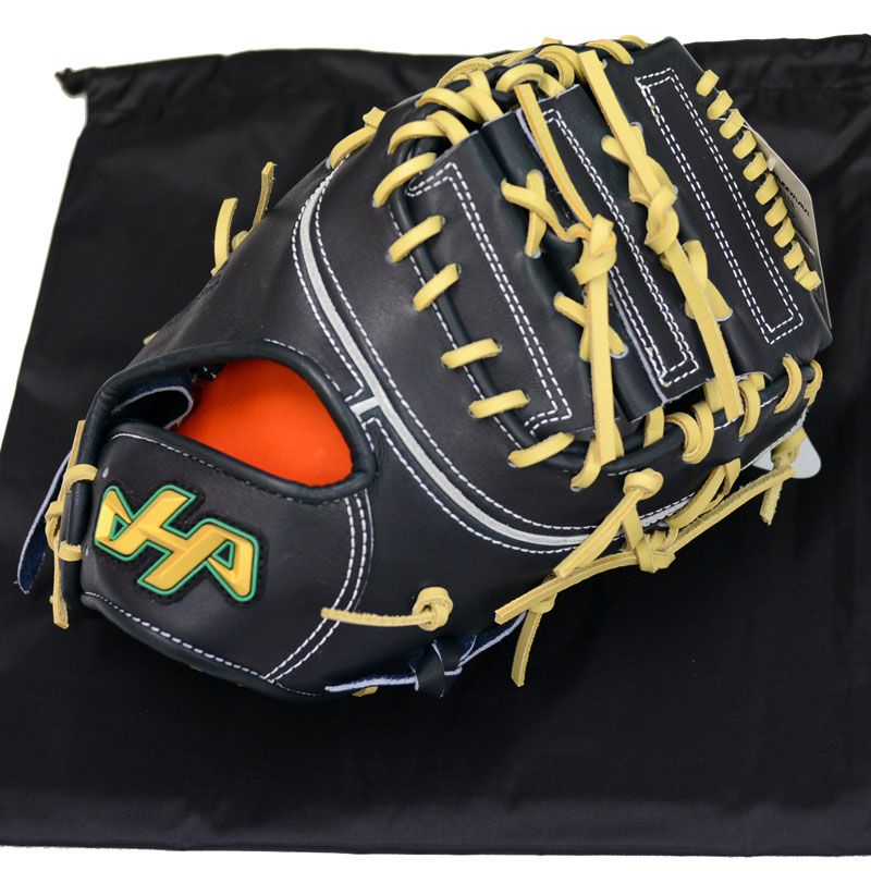 ハタケヤマ HATAKEYAMA 硬式用 ファーストミット グラブ袋付 限定