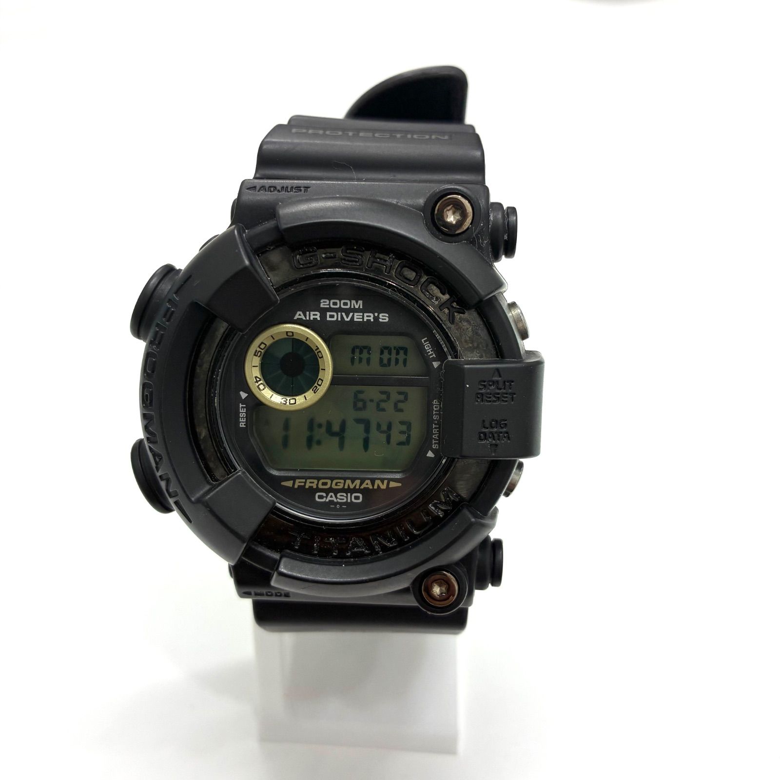 【希少美品】CASIO G-SHOCK FROGMAN✦DW-8200Z-1T 稼働品