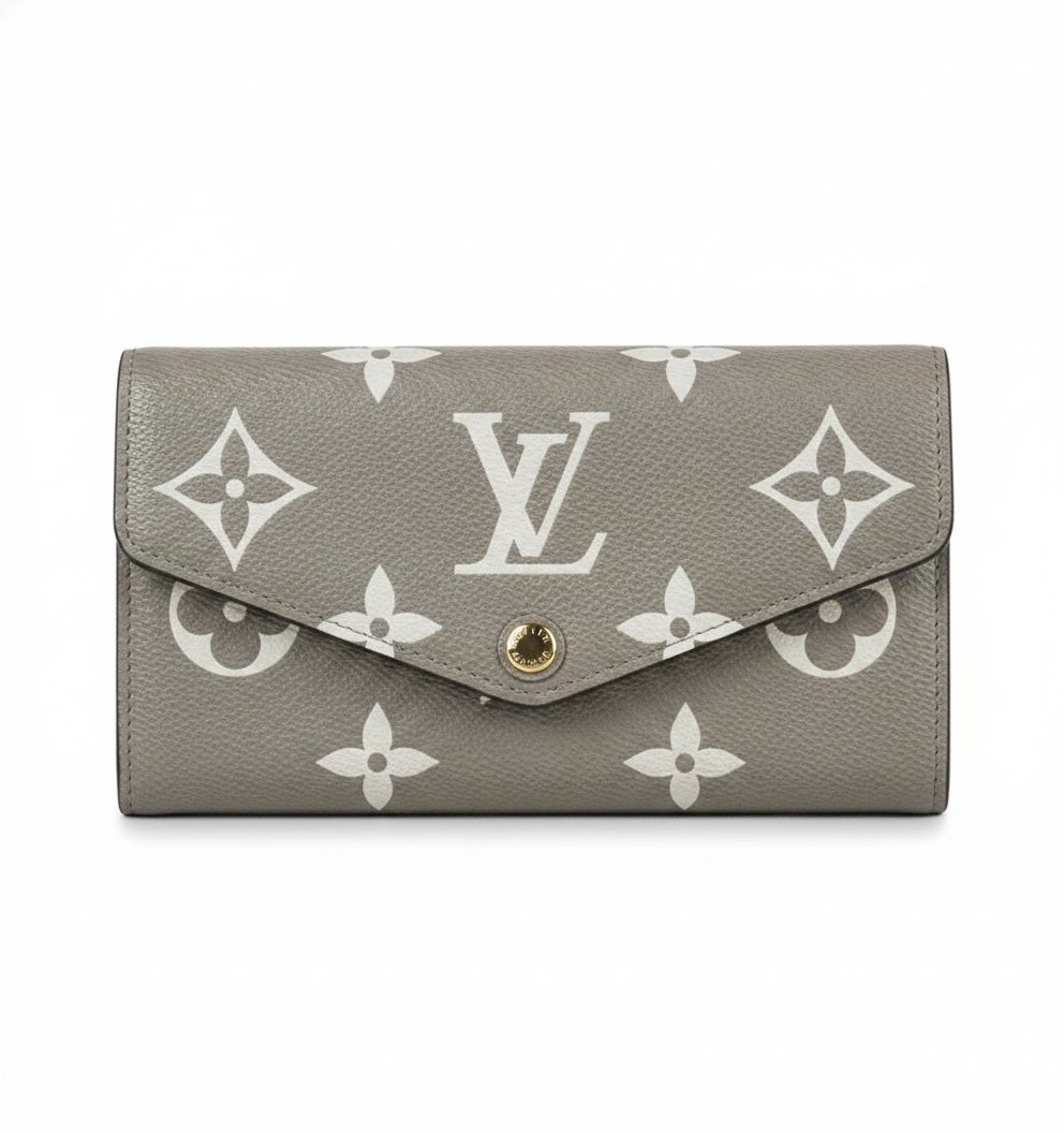 S級/正規品 Louis Vuitton ルイヴィトン サラ ウォレット バイカラー モノグラム アンフラ