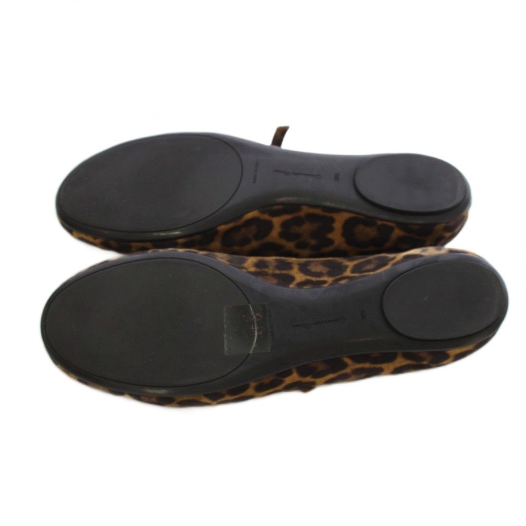 ジャンヴィトロッシ Gianvito Rossi CARLA LEOPARD バレエシューズ