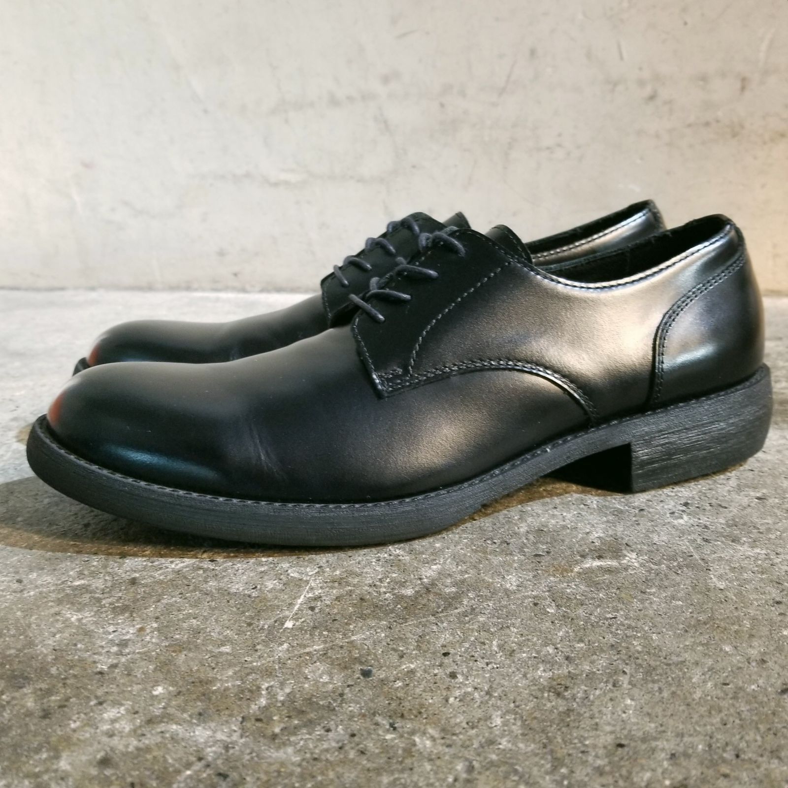 Yohji Yamamoto COSTUME D'HOMME 22ss SHINY GLASS PLAIN TOE 26