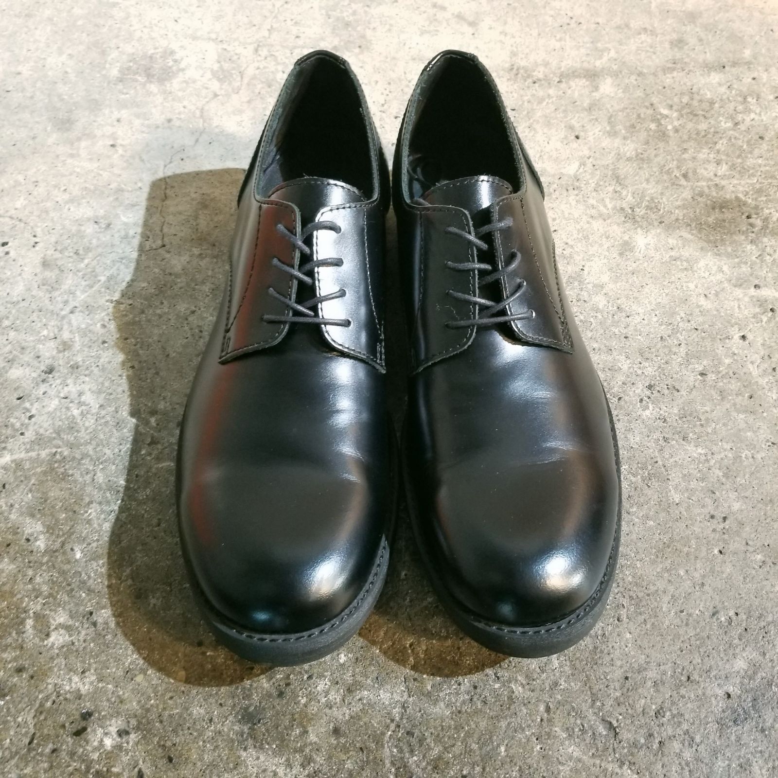 Yohji Yamamoto COSTUME D'HOMME 22ss SHINY GLASS PLAIN TOE 26