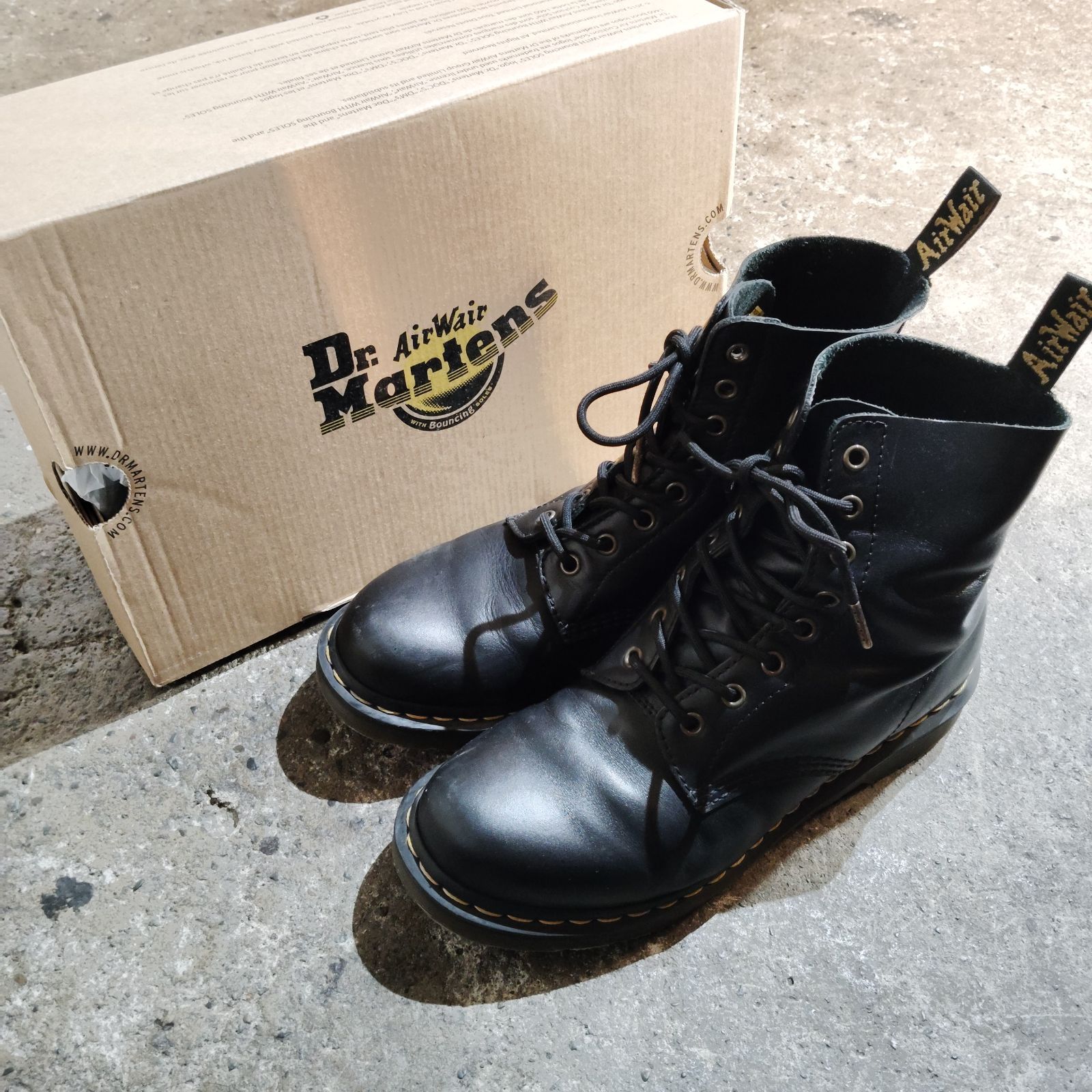 Dr.Martens 1460 PASCAL 8ホールレザーブーツ 26cm ブラック ドクターマーチン