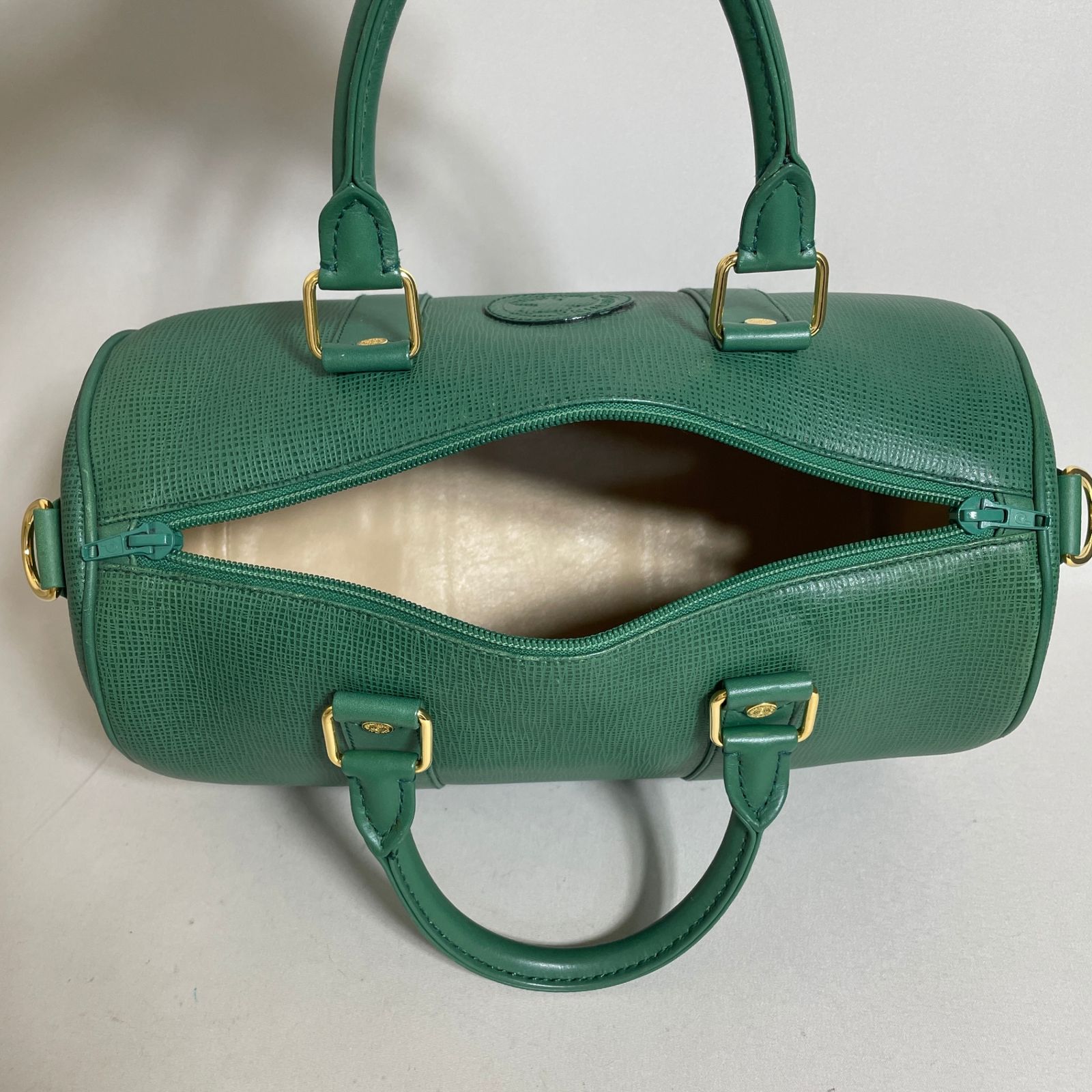 2605-298｜美品｜ハンティングワールド ボストンバッグ レザー